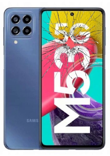 Замена стекла на samsung m53