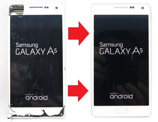 Замена оригинального стекла на телефоне Samsung A5 2015